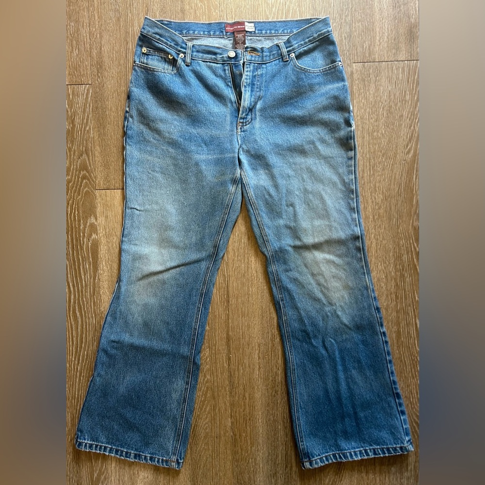 Vintage mid-rise flare jeans
